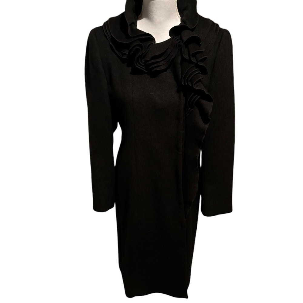 Elie Tahari 100% Wool Overcoat